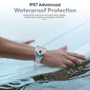 Ceas smartwatch dama Wingereich premium, aliaj de lux, inteligent, Amoled, fitness, sport, functii smart, rezistent apa, ritm cardiac, numarat pasi, notificari, wireless, apelare Bluetooth, microfon HD, monitorizare somn, argintiu - Img 6