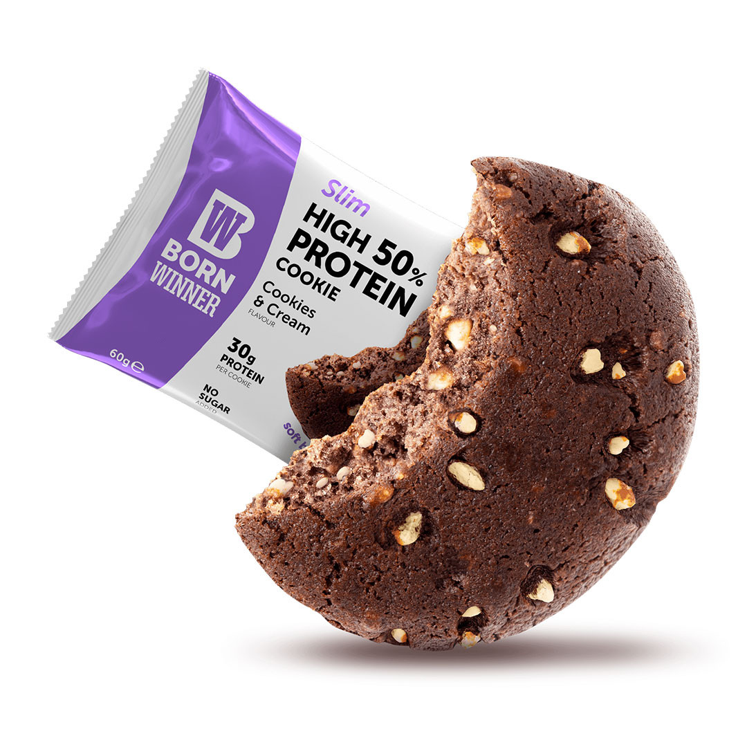 Born Winner SLIM Protein Cookies Cookies & Cream