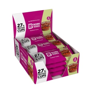 BW1090 - BW Protein Chocolate Cups with Hazelnut Cream 2 x 21g - Img 2