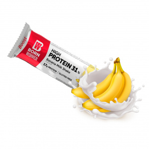 Batoane proteice Born Winner BOOST - Milk Shake cu Banană