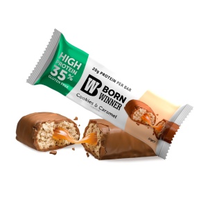 Batoane proteice Born Winner CORE - Cookies & Caramel 57 gr