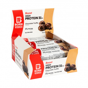 Batoane proteice Born Winner BOOST - Trufe de ciocolată