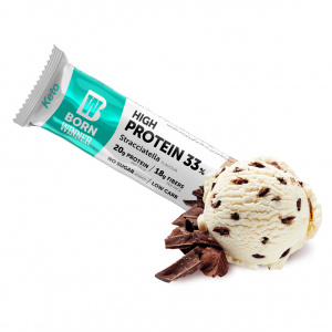 Batoane proteice Born Winner KETO - Stracciatella - Img 1
