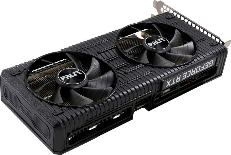 Palit GeForce RTX 3060 Dual OC 12GB LHR版 Placa video Palit GeForce® RTX™ 3060 Dual OC LHR, 12GB GDDR6, 192
