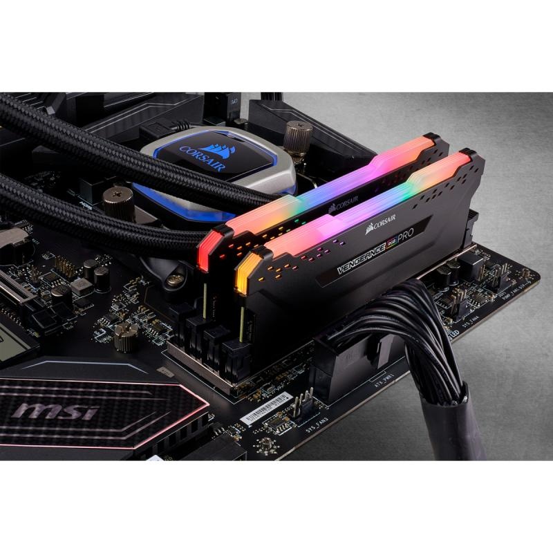 CORSAIR DDR4-3600MHz 32GB 16×2 VEENGENCE VENGEANCE® LPX 32GB (2 x 16GB) DDR4 DRAM 3600MHz C18 Memory Kit