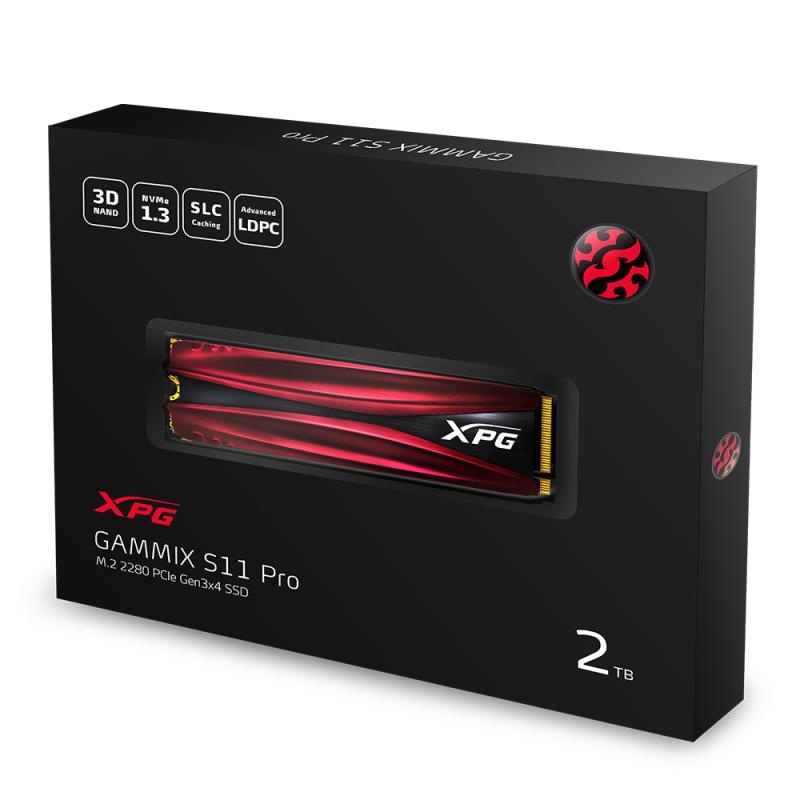 【新品未開封】ADATA XPG SSD 2TB GAMMIX S11 SSD ADATA XPG GAMMIX S11 Pro, 2TB, M2