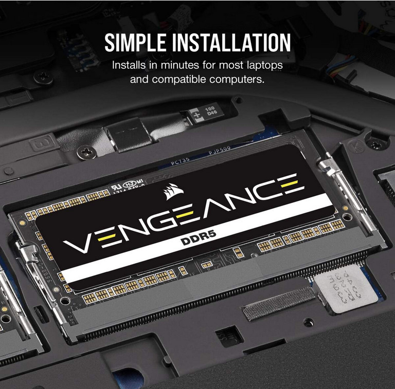 Memorie RAM Corsair Vengeance, SODIMM, DDR5, 32GB (2x16GB), CL40