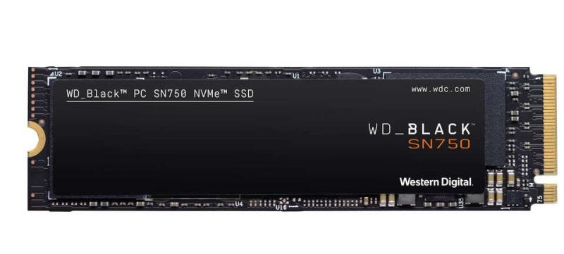 SSD WD Black SN750 NVMe, 1TB, M.2