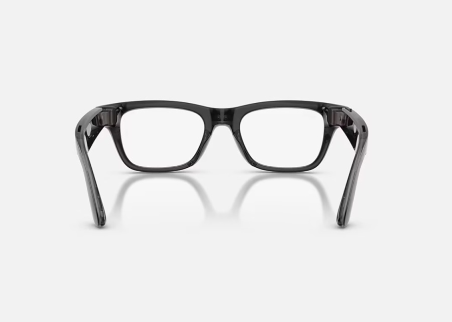 23 Ray-Ban Meta Blayzer Optics Gen 2 AI Glasses Shiny Transparent Black/Demo RW7001 8526 54 - Img 4