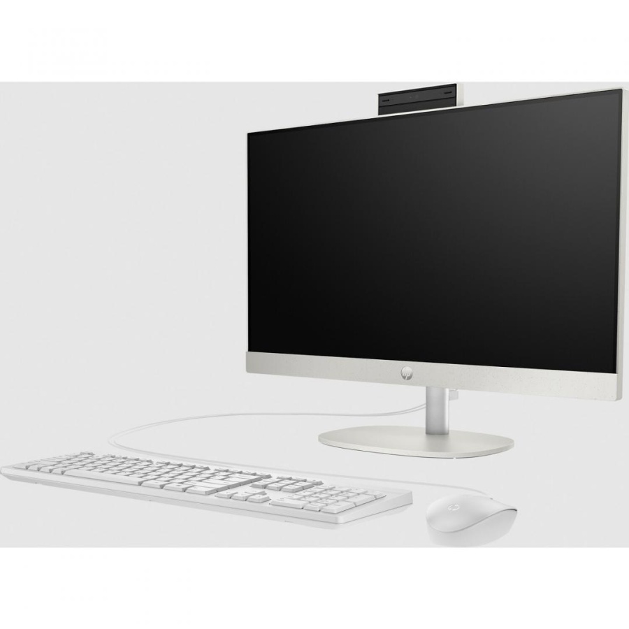 All-in-One Business HP ProOne 240 G10 cu procesor Intel Core i5 1334U pana la 4.6GHz, 24 inch, Full HD, IPS, 16GB DDR4, 512GB SSD, Intel Iris Xe Graphics, Windows 11 Pro, White, 3 ani garantie - Img 3