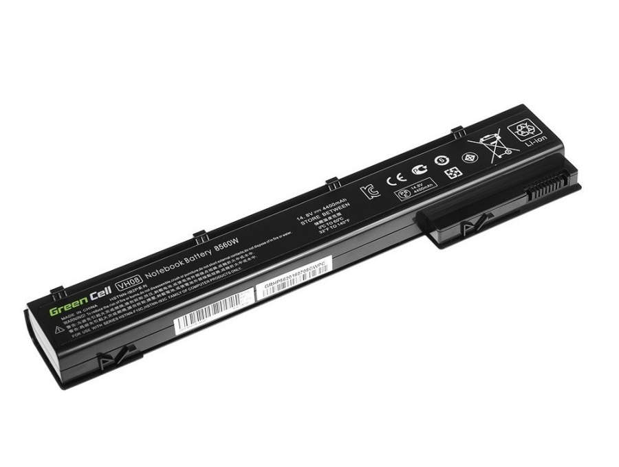 Baterie compatibila Green Cell pentru laptop HP EliteBook 8560W 8570W 8760W 8770W, model HP spare 632113-151 632114-421 632425-001 HSTNN-F10C HSTNN-I93C HSTNN-LB2P VH08 VH08XL VHO8 - Img 2