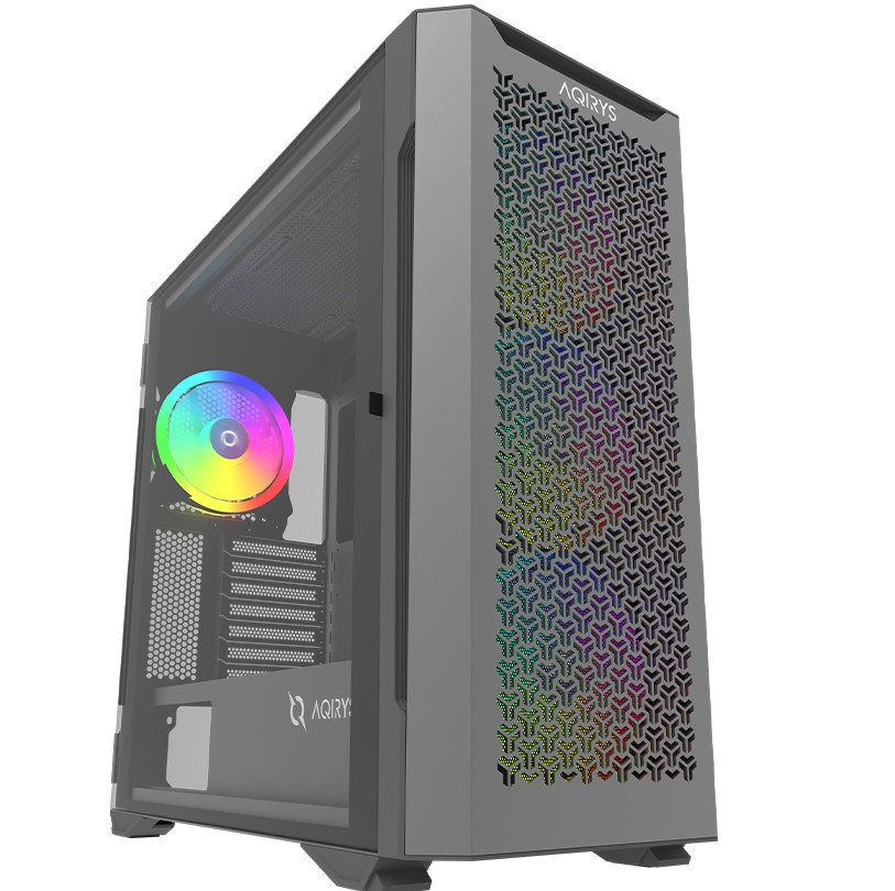 Carcasa AQIRYS AQUILLA Mid Tower ARGB NEGRU - Img 3