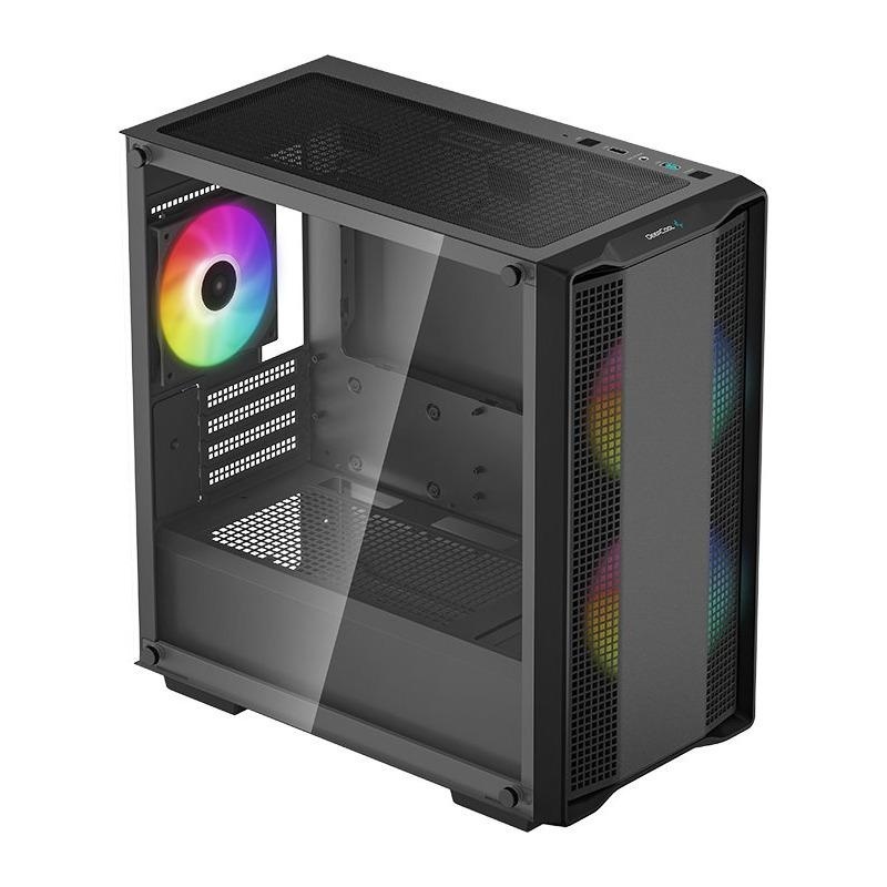 Carcasa DEEPCOOL CC360 Mid Tower ARGB NEGRU - Img 3