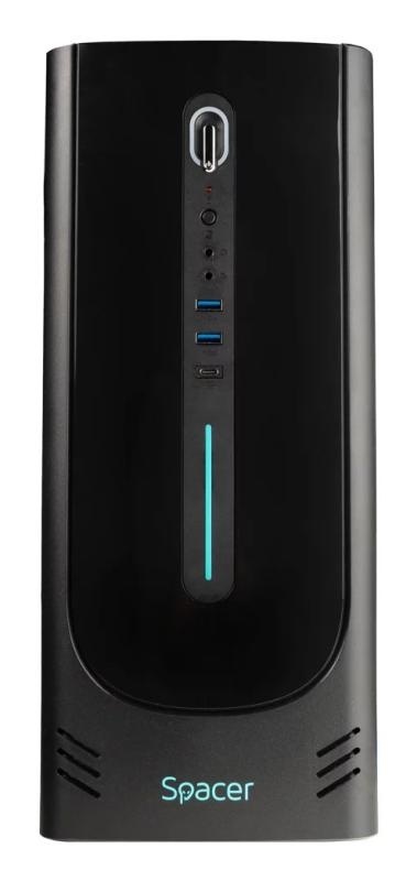Carcasa SPACER – office - SPCS-OC-CHRONOS Mid Tower NEGRU - Img 7
