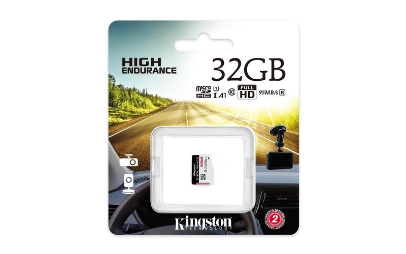 Card de Memorie Micro SDXC Kingston High Endurance, 32GB, Adaptor SD, Class 10 - Img 2