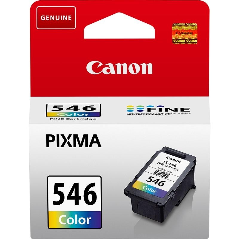 Cartus cerneala Canon CL-546, color, capacitate 8ml, pentru Canon Pixma IP2850, Pixma MG2450, PixmaMG2455, Pixma MG2550 - Img 3