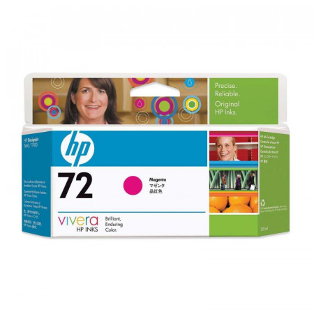 Cartus cerneala HP C9372A, magenta, 130 ml, Designjet T1100 A0 ,DesignjetT1100 A1, Designjet T1120 A0, Designjet T1120 A1, Designjet T1120HD MFP,Designjet T1120PS A0, Designjet T1120PS A1, Designjet T1120SD MFP,Designjet T1200 A0, Designjet T1200 HD MFP