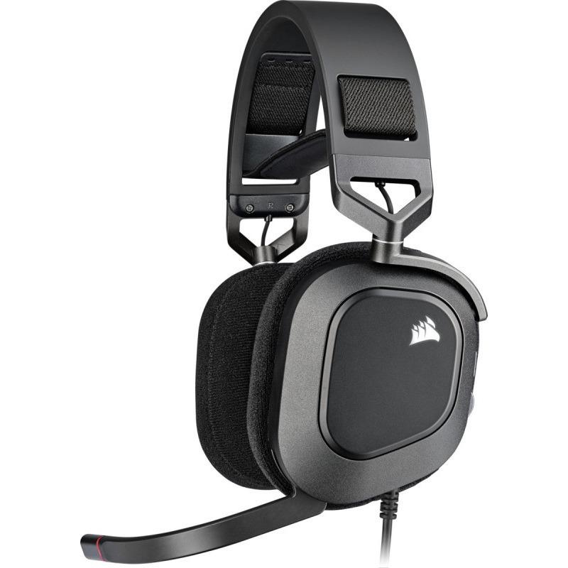 Casti Gaming Head-band CORSAIR HS80 RGB USB, Wired, Negru - Img 4