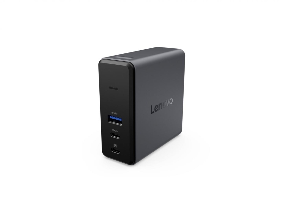 Docking station Lenovo X9 Charging GaN Dock, USB Type-C, 60W, Gri, 3 ani Garantie - Img 4