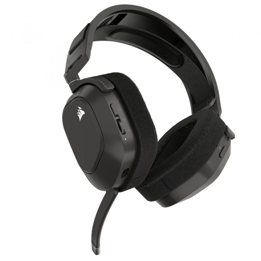 Edition HS80 MAX WIRELESS Type Wireless (RF + Bluetooth) Design Audio Intended for Computer Gaming Console Gaming Mobile Audio Controls Bluetooth/RF Button Mic Auto-Mutes When Flipped Up Power Button Volume Wheel Colour - Img 2