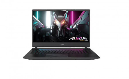 Gigabyte Notebook Aorus 17.3"BSF, Procesor: i7-13700H, 16GB RAM (2 x 8GB) , 1TB SSD ,VGA RTX4070 8G, WIN 11 HOME, 1 X RJ45, 1 X HDMI, 1 x Mini DP, 2X USB 3.2 Gen 1 Type-A ports, , 1 X USB Type C, Rezolutie FHD 1980x1080, 300Hz.