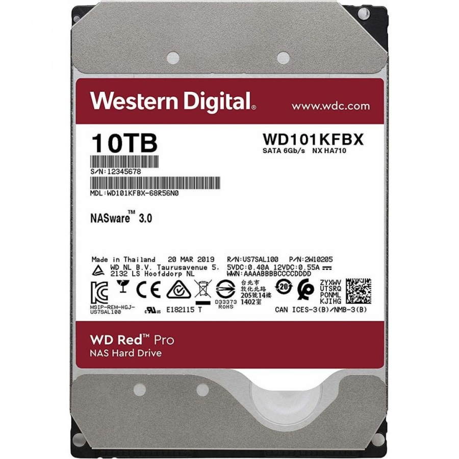 HDD WD Red Pro 10TB SATA-III 7200RPM 256MB - Img 2
