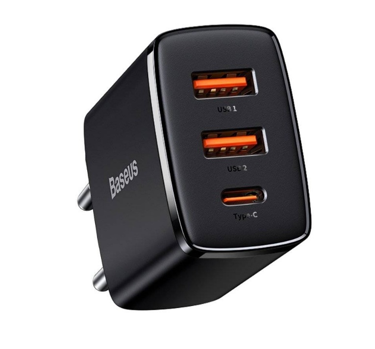 Incarcator Retea Baseus USB TypeCx2USB B - Img 3