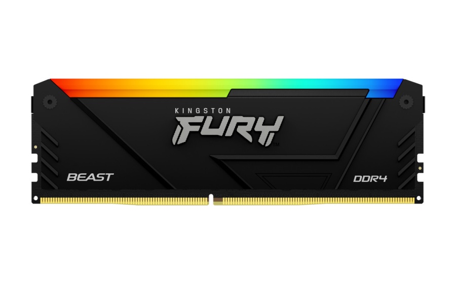 Kingston 8GB 3600MT/s DDR4 CL17 DIMM FURY Beast RGB, - Img 3