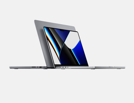 Laptop Apple 14.2'' MacBook Pro 14, XDR (3024 x 1964), Procesor M1 Pro (CPU 10-core, GPU 16-core, Neural Engine 16-core), 16GB, 1TB SSD, INT KB, 96W, Silver
