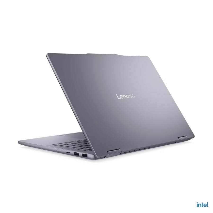 Laptop Lenovo IdeaPad 5 2-in-1 14IAL10, 14" WUXGA (1920x1200) IPS 300nits Glossy, 45% NTSC, 60Hz, TÜV Low Blue Light, Glass, Touch, Intel® Core Ultra 5 225U, 12C (2P + 8E + 2LPE) / 14T, Max Turbo up to 4.8GHz, 12MB, video Integrated Intel® Graphics, RAM - Img 3