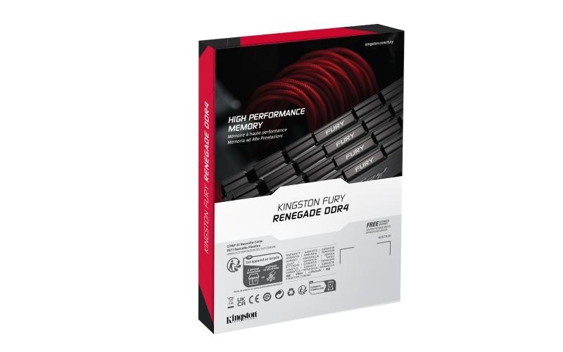 Memorie RAM Kingston DDR4 32GB 3600Mhz CL16 1.35V Dual Channel Kit Fury Renegade Black XMP - Img 8