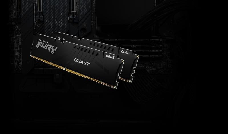 Memorie RAM Kingston DDR5 16GB 6000Mhz CL30 1.4V Dual Channel Kit Fury Beast Black EXPO - Img 6