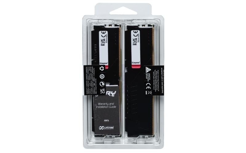 Memorie RAM Kingston, DIMM, DDR5, 16GB, 6000MHz, CL36, 1.35V, FURY Beast, Kit of 2 - Img 7