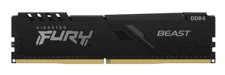 Memorie RAM Kingston Fury Beast, DIMM, DDR4, 8GB, CL17, 3600MHz