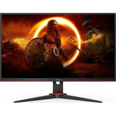 Monitor 27" AOC 27G2SAE/BK, Gaming, FHD 1920*1080, 165 Hz, 4 ms, VA ,WLED, 16:9, 350 cd/mp, 3000:1, 178/178, Antiglare, boxe 2*2W, Headphoneout, 2*HDMI, DP, cabluri HDMI/ DP incluse, frameless, VESA 100x100,Kensington Lock, Low blue light, Flicker-free,