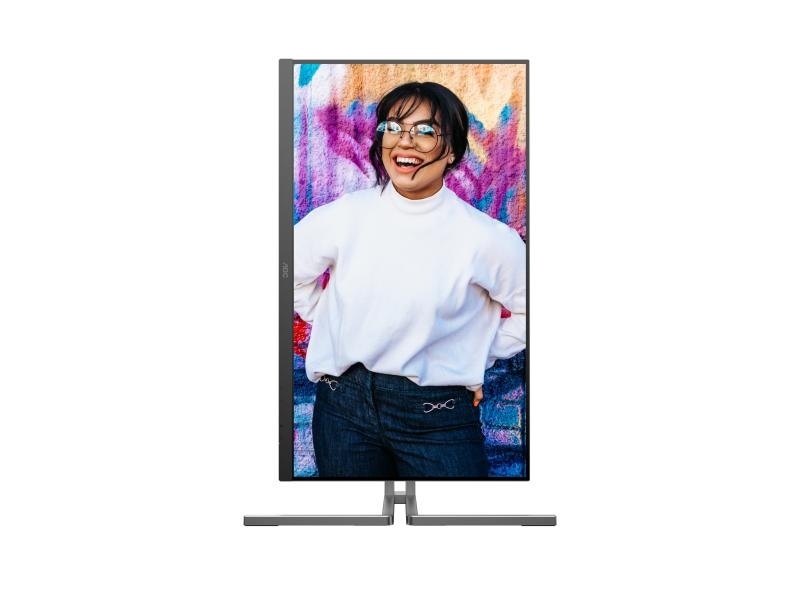 "Monitor AOC 27"" Q27U3CV, Diagonal (inch): 27, Diagonal (cm): 69, Aspect ratio: 16:9, Panel: QD-IPS, Resolution: 2560x1440, Refresh Rate: 75Hz, Response time GtG: 4ms, Brightness (max): 420 cd/m², Contrast (static) : 1000:1, Contrast (dynamic): 50M:1, - Img 8