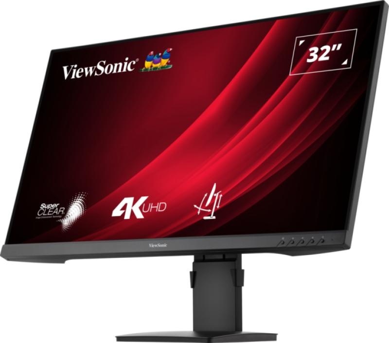 Monitor ViewSonic 31.5" VG3208-4K, Diagonal (inch): 31.5, Diagonal (cm): 80.01, Aspect ratio: 16:9, Panel: VA, Resolution: 3840x2160, Refresh Rate: 60Hz, Response time GtG: 4ms, Brightness (max): 300 cd/m², Contrast (static) : 3000:1, Contrast (dynamic): - Img 5