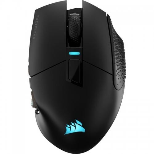 Mouse Gaming Corsair SCIMITAR ELITE WIRELESS MMO Optical cu fir, negru - Img 2