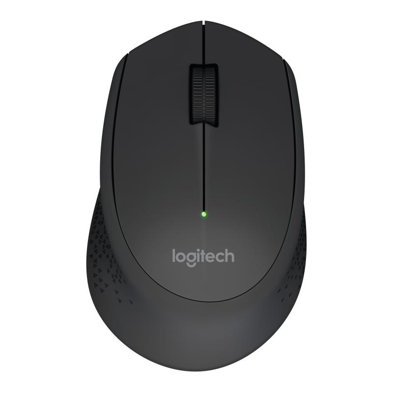 Mouse Logitech wireless M280, senzor optic, interfata nano-usbm rezolutie maxima 1000 DPI, butoane/rotite 3/1, dimensiuni 105.4 x 67.9 x 38.4 mm, negru - Img 2