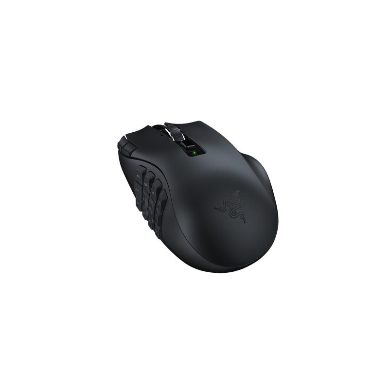 Mouse Razer Naga V2 HyperSpeed Connectivity Razer HyperSpeed Wireless (2.4GHz) Bluetooth Battery Life Up to 250 hours (on HyperSpeed Wireless) Up to 400 hours (on Bluetooth) RGB Lighting None Sensor Focus Pro 30K Optical Sensor - Img 8