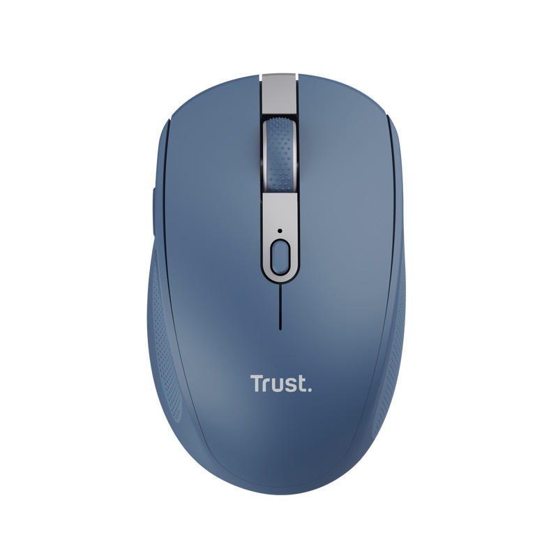 Mouse Trust Ozaa compact, rezolutie maxima 3200 DPI, interfata USB-A, USB-C, albastru - Img 3