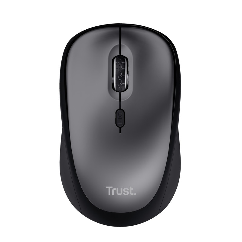 Mouse Trust Yvi+ Silent Wireless Features Power saving yes DPI adjustable yes Silent click no Gliding pads UPE Software no Sensor DPI 800, 1600 Max. DPI 1600 dpi Sensor technology optical Control Grip type claw Left-right handed use right-handed - Img 3