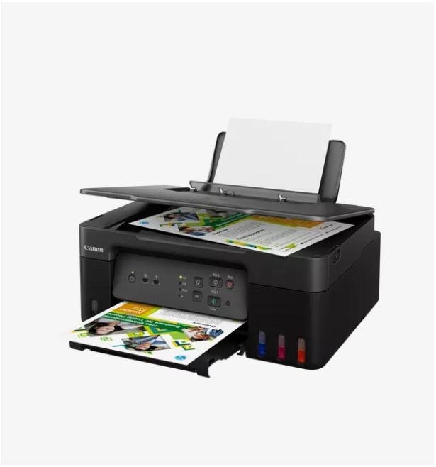 Multifunctional inkjet color CISS Canon PIXMA G3430, dimensiune A4 (Printare, Copiere, Scanare), viteza 11 ipm alb-negru, 6 ipm color,rezolutie printare 4800x1200 dpi, imprimare fara margini, alimentarehartie 100 coli, scanner CIS rezolutie 600x1200 dpi, - Img 2