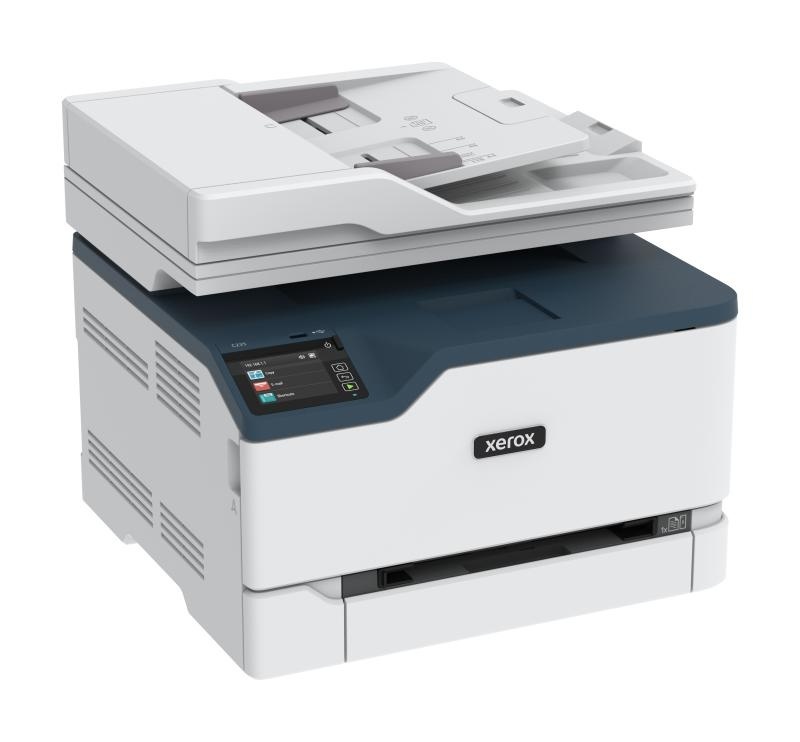 Multifunctional laser color Xerox C235V_DNI, Print/Copy/Scan/Fax, Dimensiune A4, Viteza: 22 ppm, Rezolutie Imprimare 600 x 600 dpi, calitate culoare de 4800,Copiere 600 x 600 dpi, Procesor 1 GHz Dual Core, Memorie 256 MB, Limbaje imprimate PCL® 5/6, - Img 6