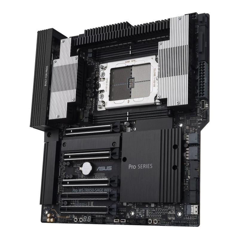 Placa de Baza ASUS PRO WS TRX50 SAGE WIFI 4x DDR5, 5x PCIE x16, 3x M.2, 4x SATA 6gb/s - Img 5