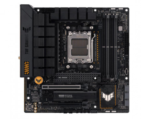 Placa de baza Asus TUF GAMING B650M-PLUS WIFI AM5, 4x DDR5, 3 xM.2, 4xSATA, 2x PCIe 4.0 x16, 1x PCI x1, WiFi, ATX