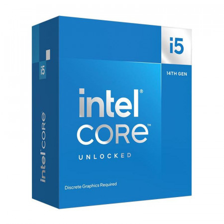 Procesor Intel Core i5-14600K Raptor Lake 3.5 GHz max. 5.3 GHz, 14 cores, 24MB Intel Smart Cache, L2 Cache 20MB, 125W max. 181W