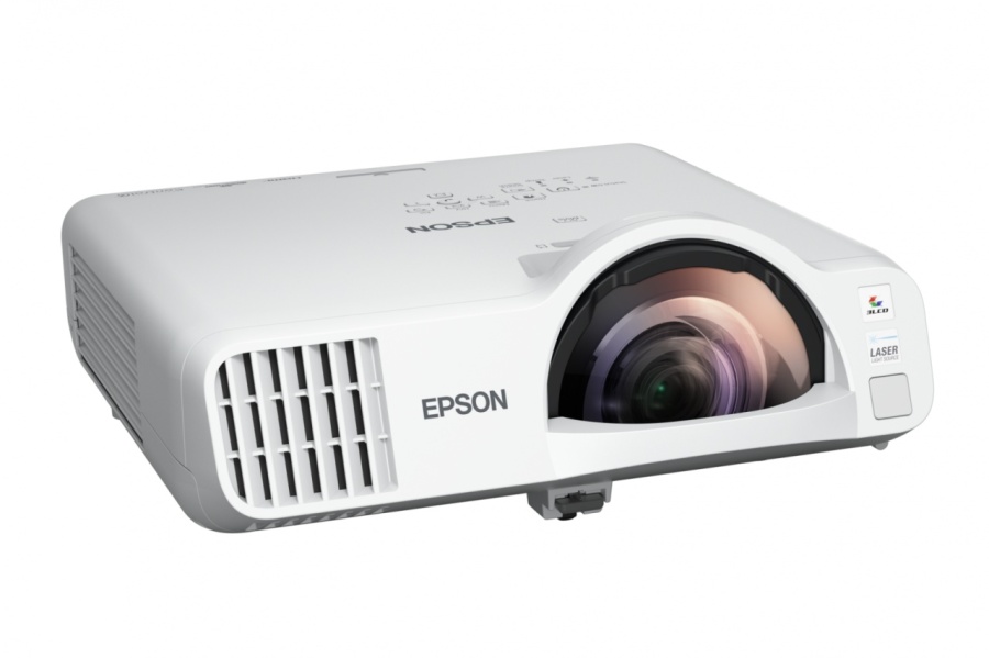 Proiector Epson EB-L210SF, Tehnologie 3LCD, Full HD, Luminozitate: 4000 Lumeni, Rezolutie: 1080p, Aspect Ratio: 16:9, Contrast: 2.500.000 : 1, sursa lumina: Laser, Viata sursa lumina: 20.000h, 30.000k in mod ECO, Refresh Rate: 192 Hz - 240 Hz, Dimensiune - Img 4