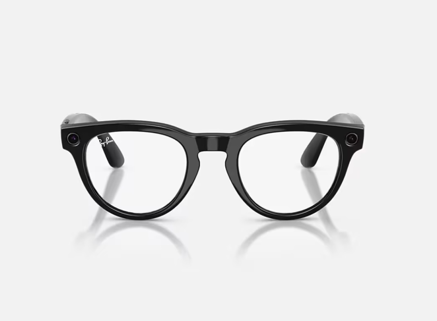 RayBan Meta HEADLINER LowBridgeFit Shinny Black - Sapphire Transitions® Gen2 - Img 3