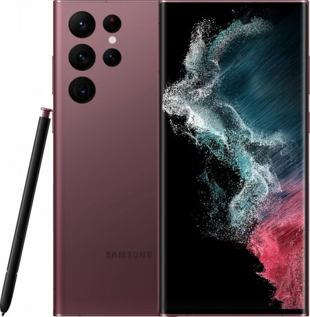 Samsung S22 ULTRA 5G S908B 6.8" 12GB 256GB DualSIM Burgundy (incl. S-Pen)